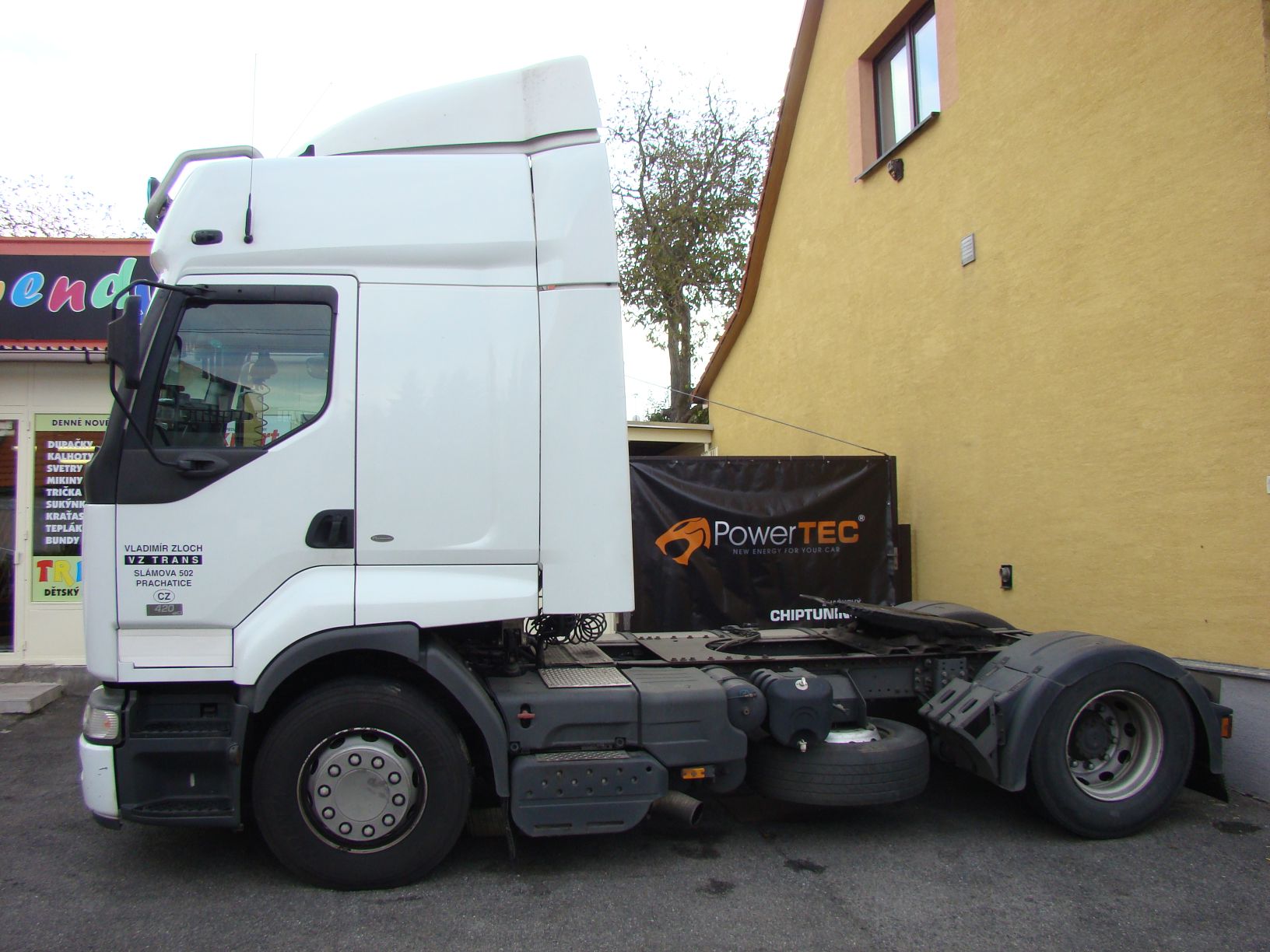 chiptuning vozidla Renault Premium 420 Euro3 303kW
