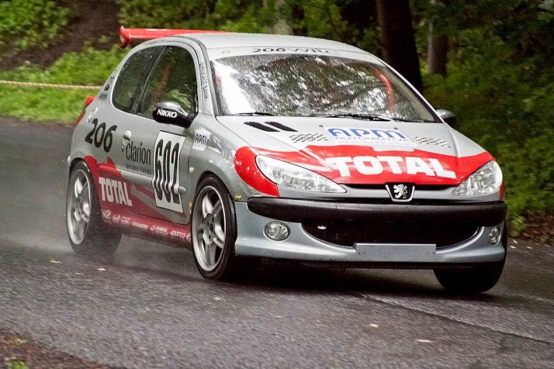 závodní speciál peugeot 206 rc